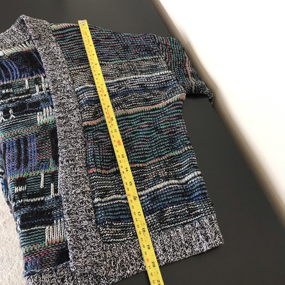 Cooperative Open Sweater | 1/2 Sleeve | Multi Colour Thread | Urban Outfitters - Picture 9 of 9